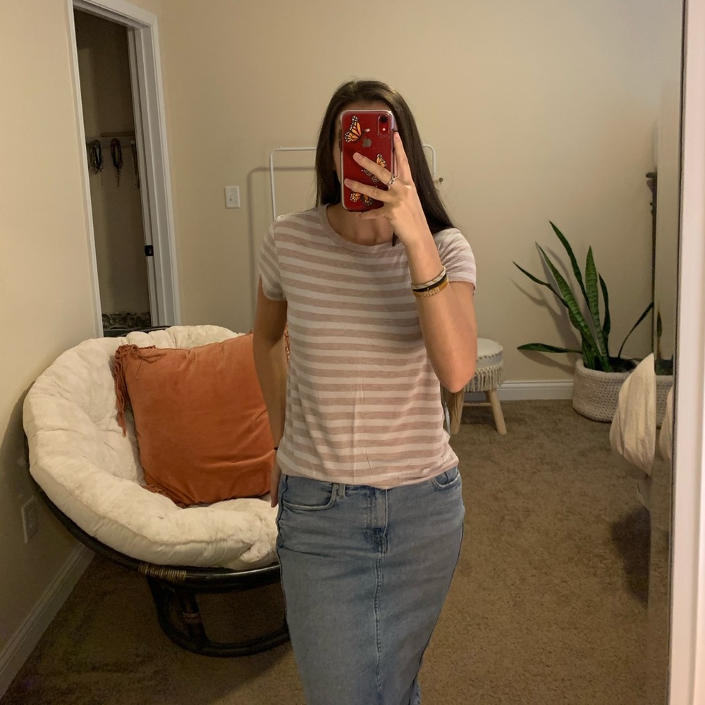 American eagle soft and sexy striped t-shirt